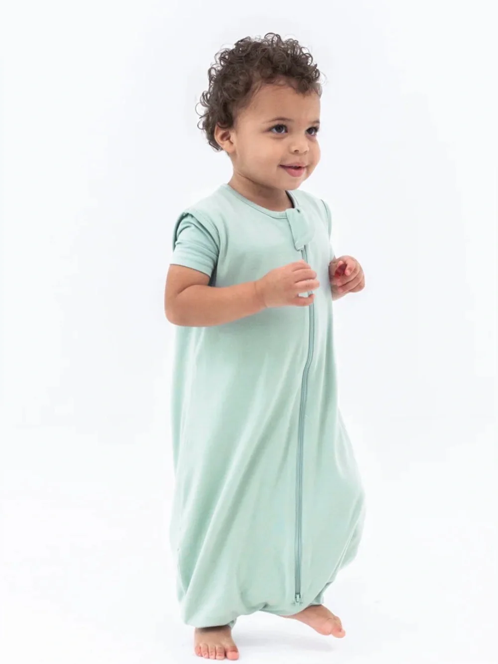 Sleep Bag Walker in Sage 1.0 Tog - Green - L